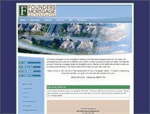 Tablet Screenshot of foundersmortgageus.com